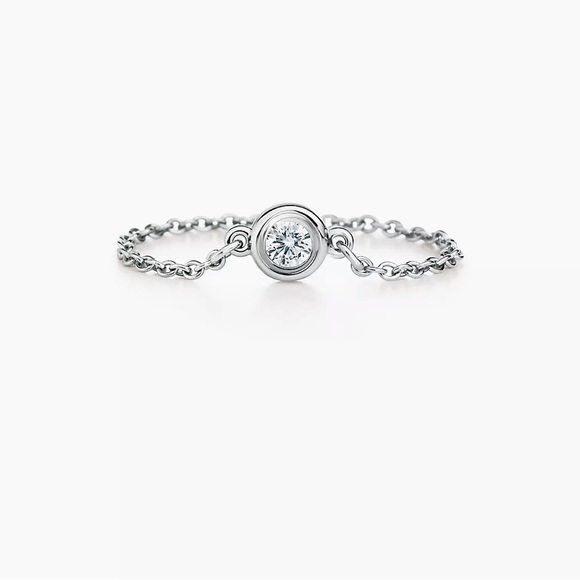 Tiffany & Co. Elsa Peretti Diamonds by the Yard Ring in size 4 - Picture 2 of 4